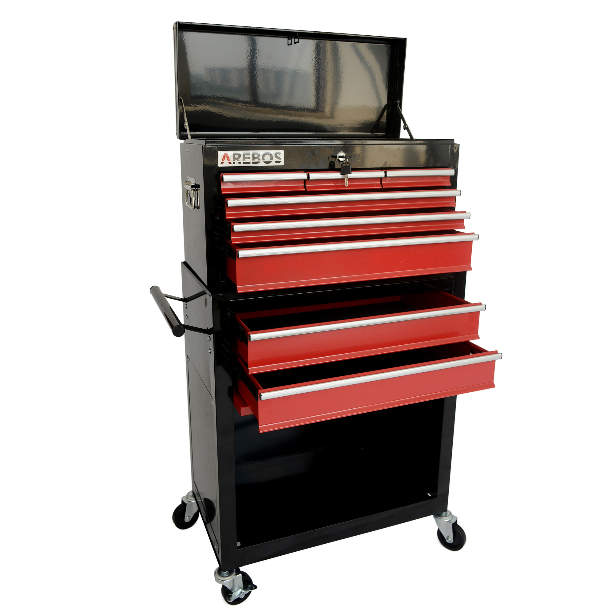 AREBOS Carro de Taller Armario de Herramientas Carro de Herramientas 9